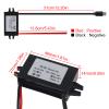 2pcs DC 12V/24V to 5V USB C Buck Converter 3A 15W Step Down Converter Voltage Regulator Waterproof Power Adapter for Raspberry Pi 4 Cellphone Car view 2