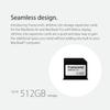 Transcend 512GB JDL130, Expansion Card for MacBook Air 2010/2011 / 2012/2013 / 2014/2015 / 2017, Lightweight Design, Up to 95 MB/s, JetDrive Lite 130 - TS512GJDL130 view 3