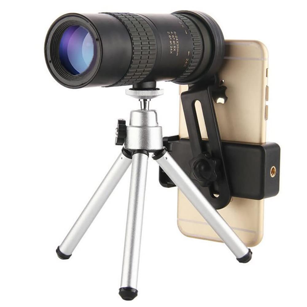 Day/Night High Power Telescope 10-300X40mm Zoom HD Monocular Telescope (Black)