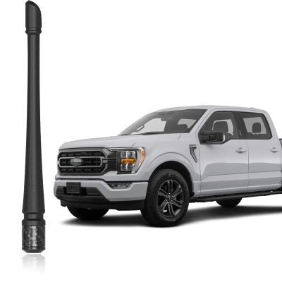 POSAID 7inch Antenna for Ford F150 2009-2023 Fexible Rubber Pickup Truck Antenna Replacement with Optimized FM/AM Reception