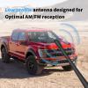 POSAID 7inch Antenna for Ford F150 2009-2023 Fexible Rubber Pickup Truck Antenna Replacement with Optimized FM/AM Reception view 2