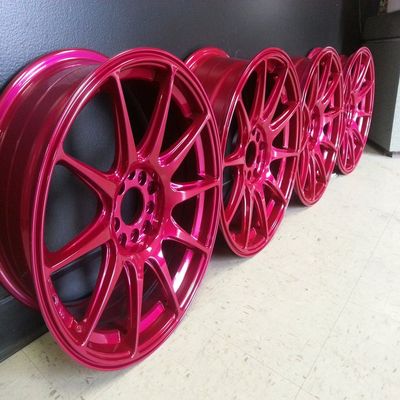 Candy Raspberry Pink Powder Coating Paint 1 LB