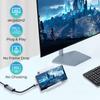 4K@60Hz USB C to HDMI Adapter Display Port to HDMI Adapter with Aluminum Shell & Braided Cable HDMI Converter Type C to HDMI Adapter, HDMI to usb c adapter HDMI Converter for MacBook/iMac/Galaxy S8/S9 view 4