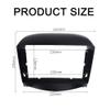 9 inch Car Radio Fascia Panel for Peugeot 207 2006-2010 Stereo Frame view 2
