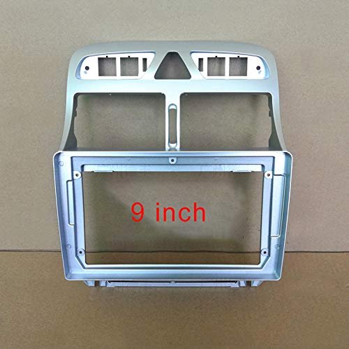 9 inch Car Radio Fascia Panel for Peugeot 307 2004 2005 2006-2013 Stereo Frame