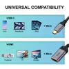 4K@30Hz USB C to HDMI Adapter Display Port to HDMI Adapter with Aluminum Shell & Braided Cable HDMI Converter Type C to HDMI Adapter, HDMI to usb c adapter HDMI Converter for MacBook/iMac/Galaxy view 4