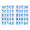 fyboptwu - 50 pcs LC Fiber Optic Coupler Adapter LC to LC Coupler Duplex Singlemode (SM) Fiber Optic Cable Adapter LC-LC Duplex Single Mode Connector view 1