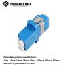 fyboptwu - 50 pcs LC Fiber Optic Coupler Adapter LC to LC Coupler Duplex Singlemode (SM) Fiber Optic Cable Adapter LC-LC Duplex Single Mode Connector view 2