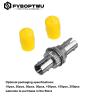 fyboptwu ST-ST UPC Singlemode Simplex Fiber Optic Adapter, 50pcs, Yellow view 4