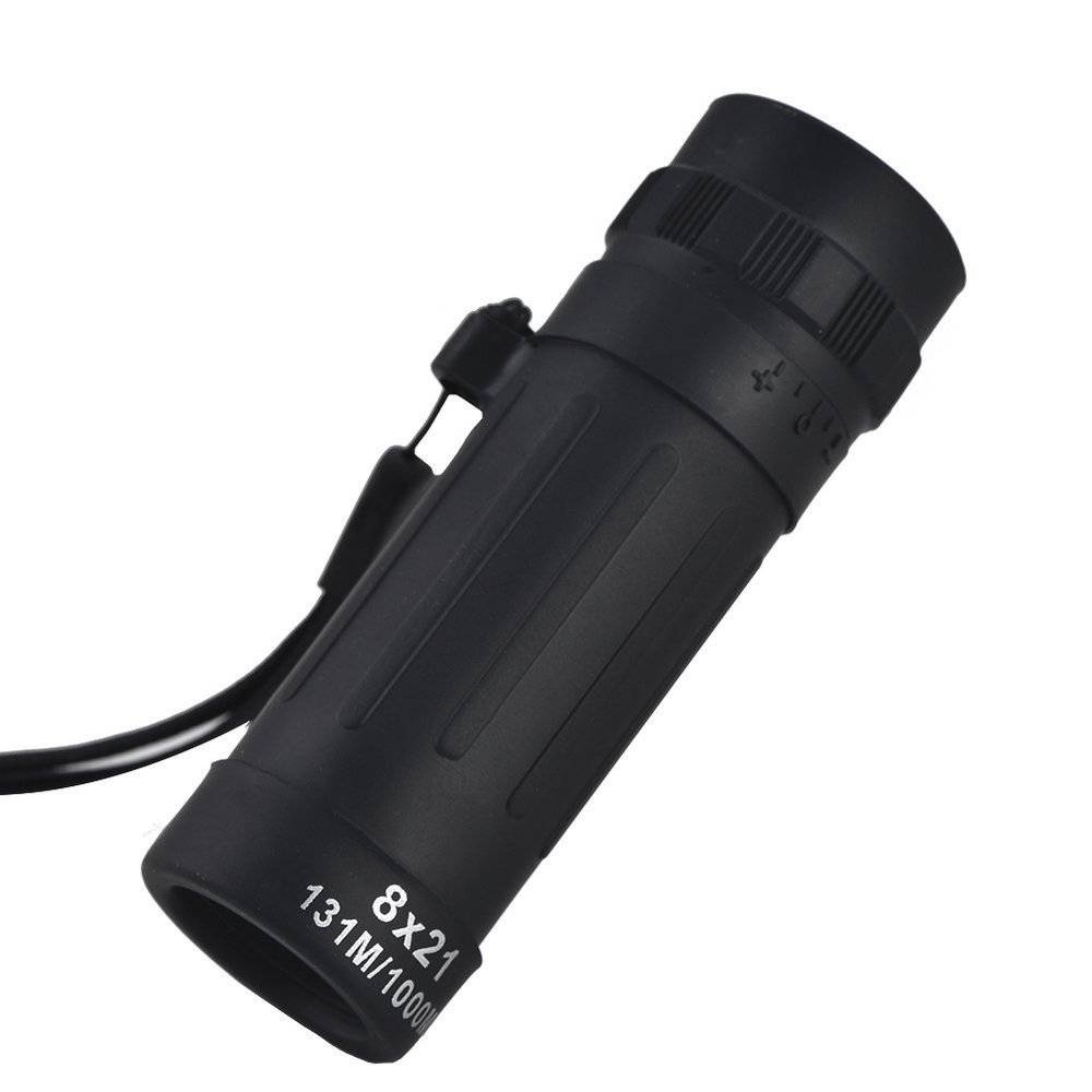 HERCHR 8x21 Monocular Telescope with Carry Bag Compact Pocket Monocular Portable Telescope Mini Telescope