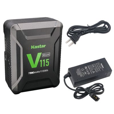 Kastar 1-Pack Battery and D-Tap Charger Replacement for NEEWER BP-V95, Came-TV MINI-99, AndyCine A-VM-95, Z Cam E2-S6 with OSEE 3000 Nit T7 Monitor, Led Studio Lights, Video Lights, Monitors