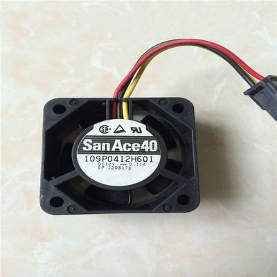 109P0412H601 DC12V 0.11A 4020 4cm 3-Wire Cooling Fan