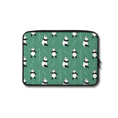 Neon Earth Laptop Sleeve Bag for 11" to 16" laptops/MacBook MacBook Pro, Canvas Fabric Protective Case with Piped Zipper, Pockets (Pattern 12, 13 inch - 14 inch)