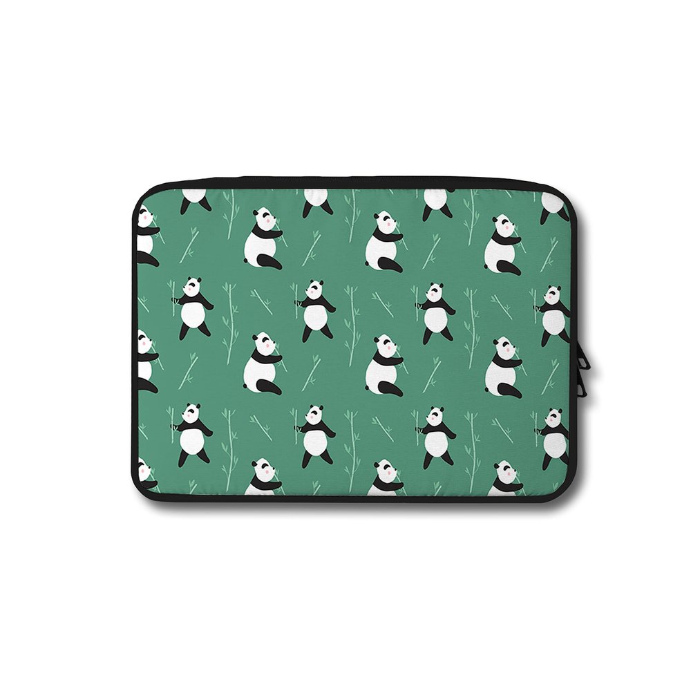 Neon Earth Laptop Sleeve Bag for 11" to 16" laptops/MacBook MacBook Pro, Canvas Fabric Protective Case with Piped Zipper, Pockets (Pattern 12, 13 inch - 14 inch)