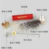NOVOCE 1pcs 5x20 Sound Rhyme Fever Grade Single Crystal Sterling Silver Nano Fuse Audio Power Amplifier Socket Tube Slow Melting (Color : 5x20 3.15A) view 4