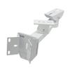 DONOLOMO Outdoor External Right Angle Wall Corner Mount Bracket 350mm/13.77inch Long Arm Bracket for Dual Two Cameras CCTV Video Surveillance System Installation view 1