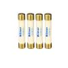 NOVOCE 6 * 32MM 10A Sterling Silver Fuse Tube Gold-Plated Slow Blow Fuse HiFi Fever Grade CD Turntable Amplifier Preamp Post-amp view 1