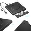 PHIXERO External 3D Blu Ray DVD Drive Burner for Laptop, Portable Blu-ray Drive USB 3.0, Support Blu Ray Play and M-DISC, for Mac OS, Windows xp/7/8/10, Linux, Vista view 2