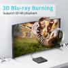 PHIXERO External 3D Blu Ray DVD Drive Burner for Laptop, Portable Blu-ray Drive USB 3.0, Support Blu Ray Play and M-DISC, for Mac OS, Windows xp/7/8/10, Linux, Vista view 4