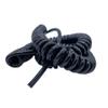 2 PCS Industrial Spring Spiral Coiled Cable CNC Handheld Encoder Manual Pulse Generator MPG 6 cores 0.2, 7.5m Stretch Length view 4