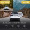 Fitcamx Front 2K+Rear 1080P Dash Cam Adapts for Honda CR-V 2023-2026 Hybrid (Grey), OEM Factory Style, Dual HD Video, WiFi & APP, Loop Recording, Collision Detection, Easy to Operate, 64GB Card view 2