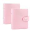 Ruibytree 52 Pockets Small Photo Album 2x3 for Instax Mini, Pink, 2 Pack view 1