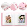 Ruibytree 52 Pockets Small Photo Album 2x3 for Instax Mini, Pink, 2 Pack view 3