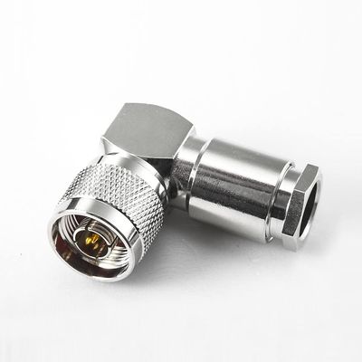 GXMRHWY N Type Connector for RG8 Cable Male Right Angle Clamp for LMR400
