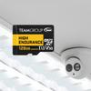 TEAMGROUP HIGH Endurance 128GB 2 Pack Micro SDXC UHS-I U3 V30 100MB/s Designed for Monitoring Stable Durable Long Lasting Flash Memory Card Security Camera 4K&Full HD Video Recording THUSDX128GIV3067 view 4