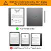 WALNEW Case Cover for 10.2-inch Kindle Scribe (2024/2022 Released), Smart PU Leather Cover with Pen Holder and Auto Wake/Sleep for 10.2" Amazon Kindle Scribe E-Reader (Black) view 2