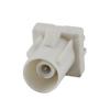 GXMRHWY Fakra Connector White Plug Male End Launch PCB Mount R-F Connector for Radio with Phantom view 1