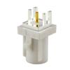 GXMRHWY Fakra Connector White Plug Male End Launch PCB Mount R-F Connector for Radio with Phantom view 3