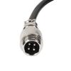 GXMRHWY GX12 4 Pin Aviation Plug Connector Electrical Cable 1M view 1