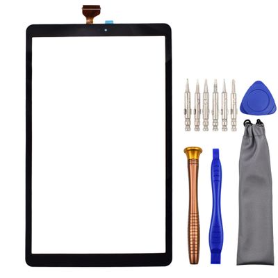 Tablet Touch Digitizer Screen Replacement for Samsung Galaxy Tab A 10.5 SM-T590 SM-T595 with Tool Kit Black 10.5"