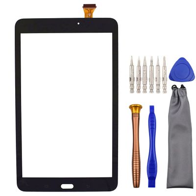 Tablet Touch Digitizer Screen Replacement for Samsung Galaxy Tab E 8.0 SM-T377 SM-T377W with Tool Kit Black 8.0"