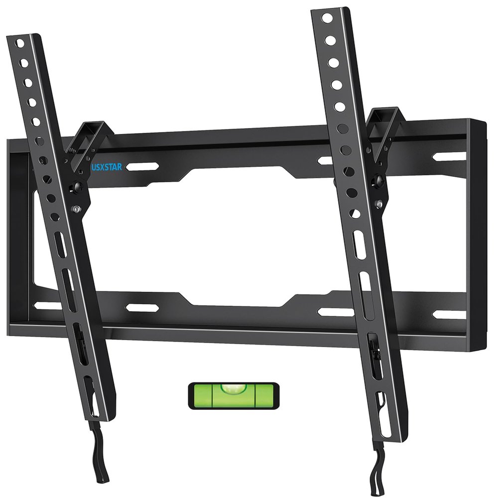 UL Listed Tilting Low Profile TV Wall Mount - Holds Most 26-60 Inch TVs Up to 99 lbs, Quick Release Lock, Max VESA 400x400mm, Fits 8''-16'' Studs - by USX STAR