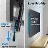 UL Listed Tilting Low Profile TV Wall Mount - Holds Most 26-60 Inch TVs Up to 99 lbs, Quick Release Lock, Max VESA 400x400mm, Fits 8''-16'' Studs - by USX STAR view 3