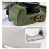 AFGRAPHIC Camera Case Green PU Leather Protective Half Body Cover Base Case with Bottom Opening Version for Nikon Z30 Camera, Green, Camera Base Case view 2