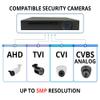 Evertech 16 Channel 4TB Hard Drive Memory H.265 5MP AHD TVI CVI Analog Surveillance Camera Digital Video Recorder view 3