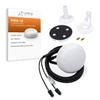 Poynting PUCK-12 2-in-1 Transportation & M2M/IOT Antenna | WiFi | 2X2 MIMO | 2400-2500 MHz | 5000-7200 MHz | White view 1