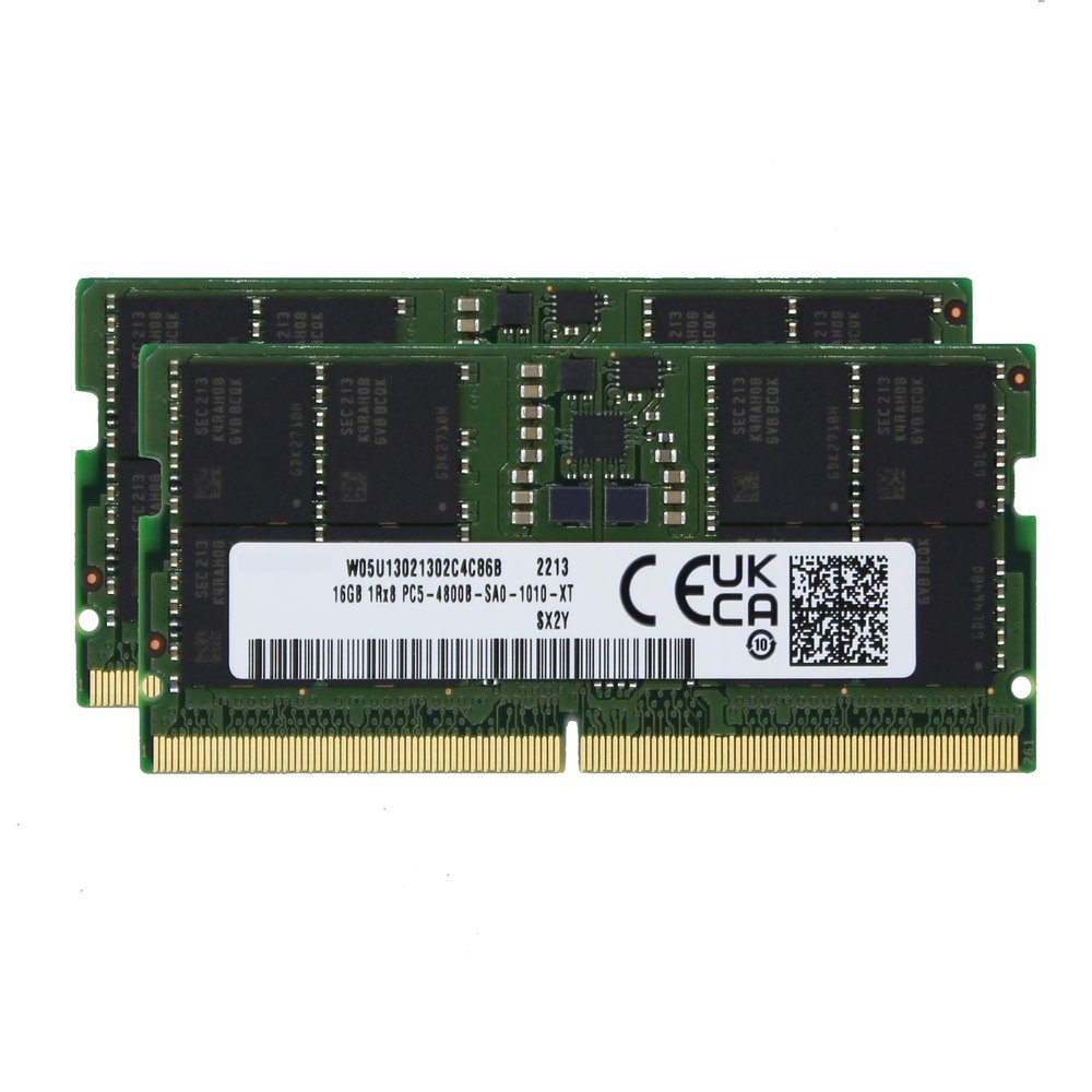 Factory Original 32GB (2x16GB) Compatible with Lenovo Legion 5 15IAH7H DDR5 4800MHz PC5-38400 SODIMM 1Rx8 CL40 1.1v 262 Pin Laptop Notebook Memory Module Upgrade RAM