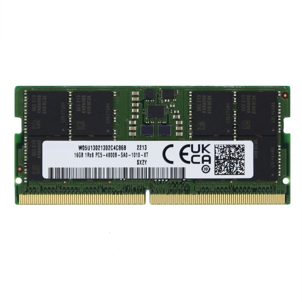 Factory Original 16GB (1x16GB) Compatible with Lenovo Legion 5 Pro 16IAH7H DDR5 4800MHz PC5-38400 SODIMM 1Rx8 CL40 1.1v 262 Pin Laptop Notebook Memory Module Upgrade RAM