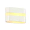 ZWPAYF European Simple Style Rustproof Aluminium Wall Sconces White Finish Geometry Wall lamp Up and Down Luminescence Wall Lights Suitable for Door Head Aisle Balcony Wall Light Fixtures view 1
