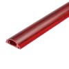 PATIKIL Floor/Wall Cable Raceway Cord Cover 39" Lx1 Wx0.4 H Cord Hider Channel Self-Adhesive Red for TV Wire Management view 1