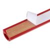 PATIKIL Floor/Wall Cable Raceway Cord Cover 39" Lx1 Wx0.4 H Cord Hider Channel Self-Adhesive Red for TV Wire Management view 4