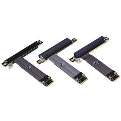 ADTLINK PCIe 4.0/3.0 x4 M.2 NGFF NVMe Key M Extender Cable to PCIE x16 Graphics Card Riser Adapter 16x PCI-e PCI-Express for M2 2230 2242 2260 2280 (50cm) (40cm, R43SL 3.0)