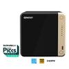 QNAP TS-464-8G-US 4 Bay High-Performance Desktop NAS with Intel Celeron Quad-core Processor, M.2 PCIe Slots and Dual 2.5GbE (2.5G/1G/100M) Network Connectivity (Diskless) view 2