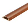 PATIKIL Floor/Wall Cable Raceway Cord Cover 39" Lx1.2 Wx0.4 H Cord Hider Channel Self-Adhesive Coffee for TV Wire Management view 1