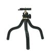 SIOTI Mini Tripod, Flexible and Portable, with Adjustable Mobile Phone Bracket, Compatible with Mobile Phone, Camera, Action Camera, Projector, Monitor, Light(Silver) view 1