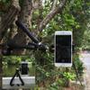 SIOTI Mini Tripod, Flexible and Portable, with Adjustable Mobile Phone Bracket, Compatible with Mobile Phone, Camera, Action Camera, Projector, Monitor, Light(Silver) view 2